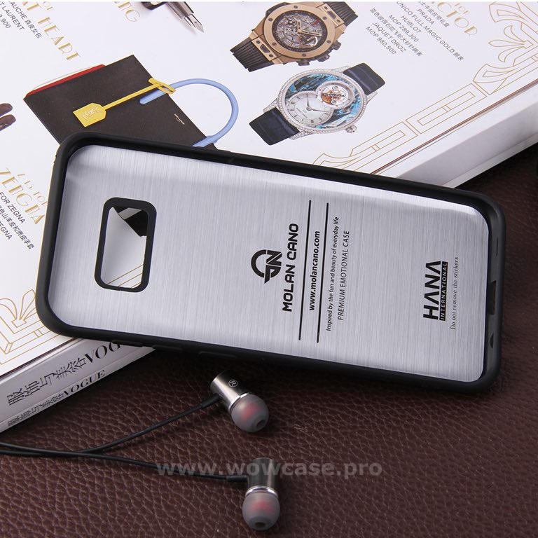 Силиконовый чехол для Samsung Note 5 Molan Cano черный