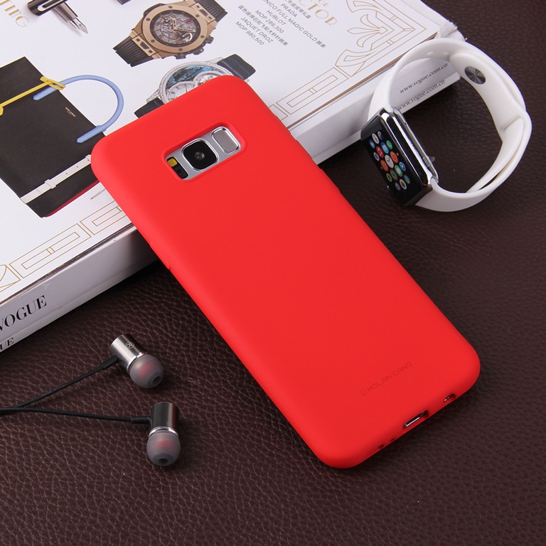 Силиконовый чехол для Huawei 9 Lite Molan Cano красный