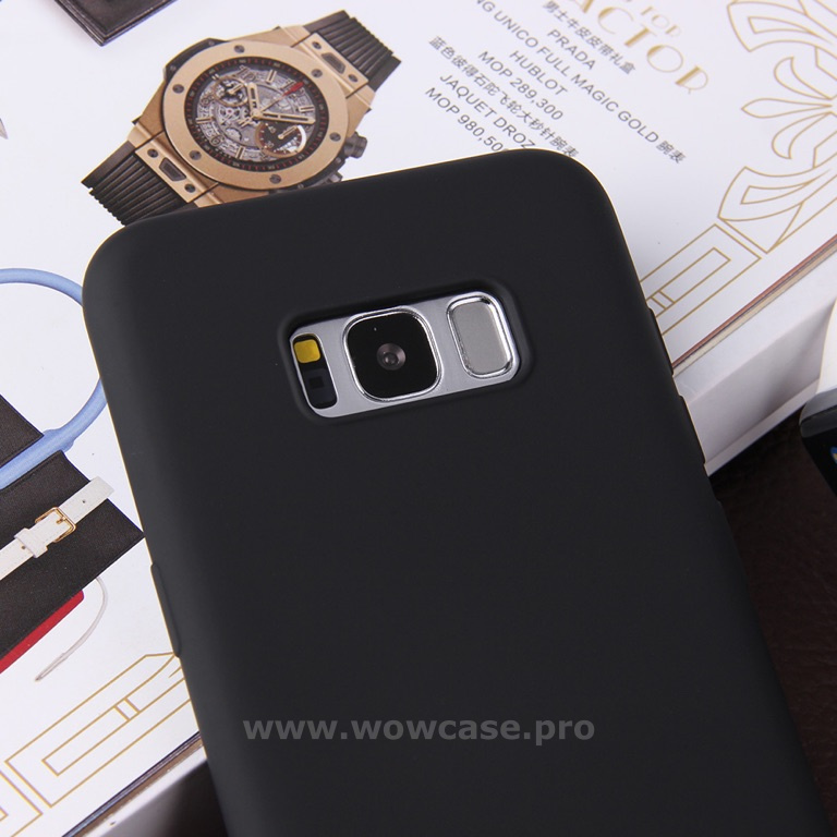 Силиконовый чехол для Samsung Note 5 Molan Cano черный