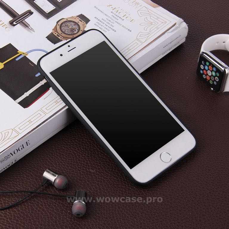 Силиконовый чехол для iPhone 5/ 5S Molan Cano черный