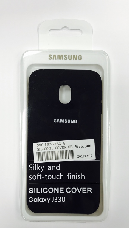 Чехол для Samsung J7 2016 J710 Silicon Cover черный