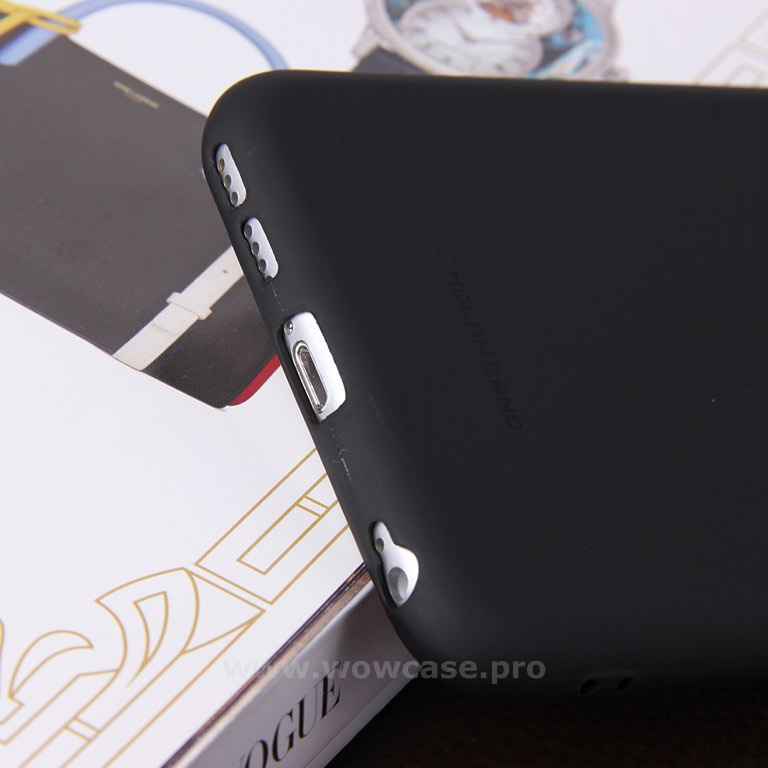 Силиконовый чехол для iPhone 5/ 5S Molan Cano черный