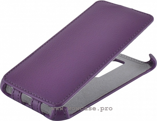 Чехол-книжка для Fly FS501 Nimbus 3 фиолетовый