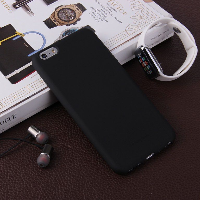Силиконовый чехол для iPhone X Molan Cano черный